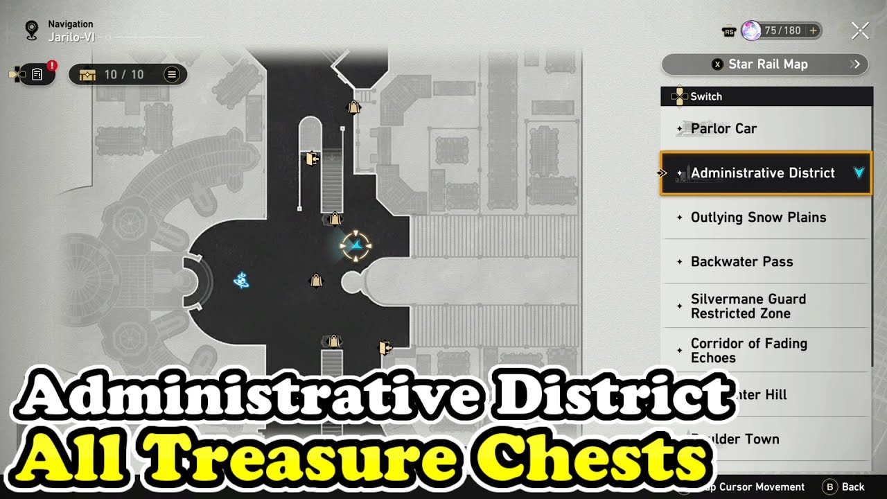 Honkai Star Rail Administrative District All Treasure Chest Locations (Chests)
