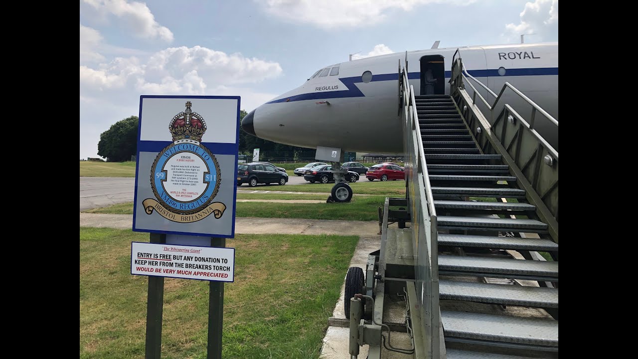 Britannia at Cotswold Airport - BBC Points West - 3rd August 2021