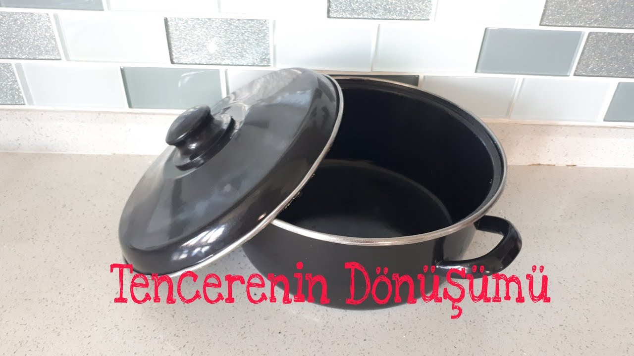ESKİ KIZARTMA TENCEREMİ NE HALE GETİRDİM | GERİ DÖNÜŞÜM