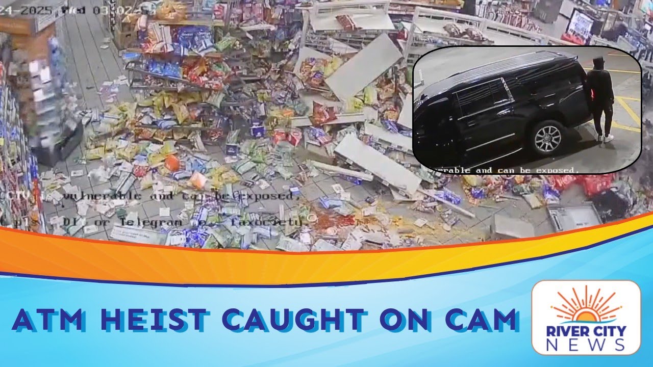 Christmas Eve ATM Heist Caught on Camera in White Settlement