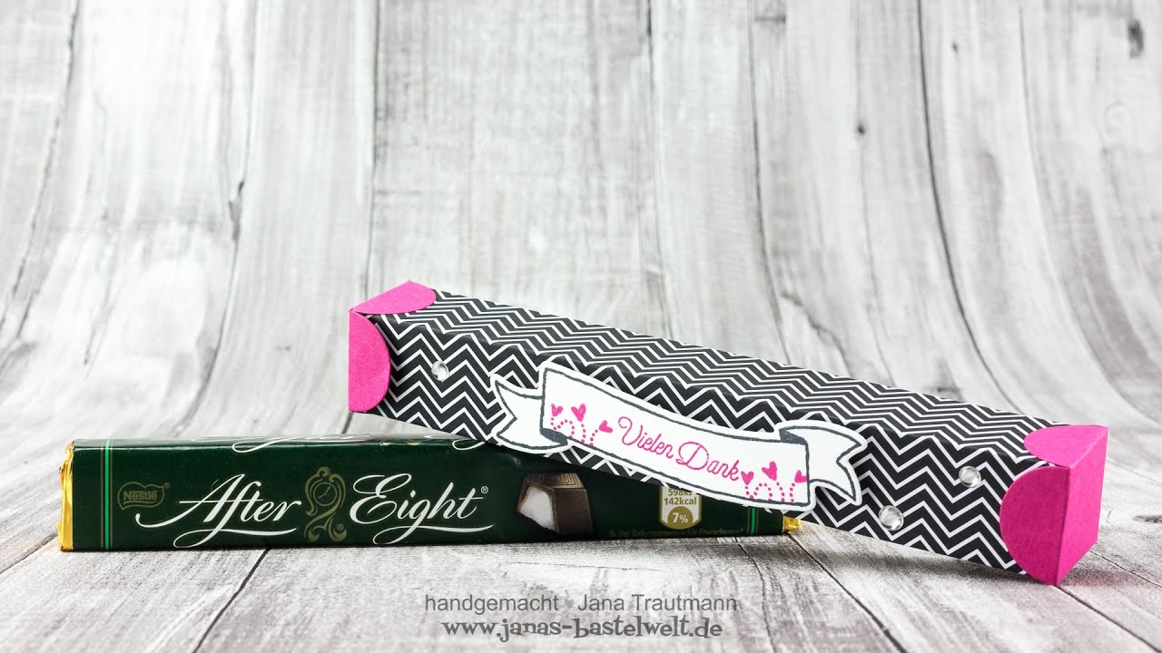 Tutorial: After Eight Riegel-Verpackung