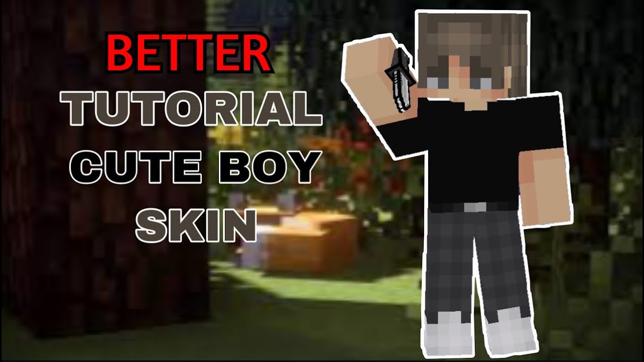 BETTER TUTORIAL: Boy skin (Pixel gun) 🧸