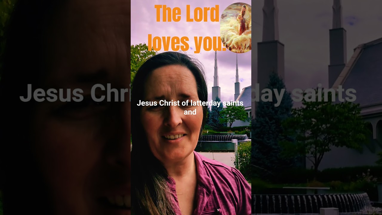 The Lord loves you! 