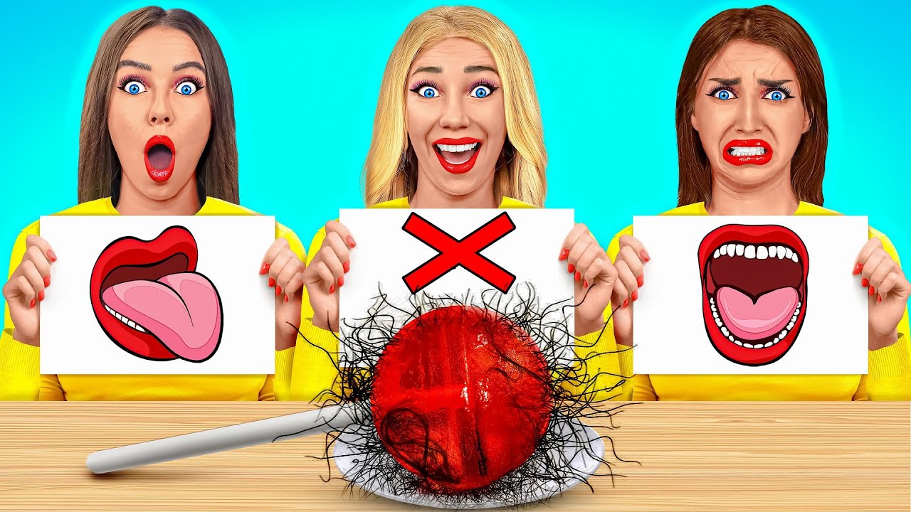 Откуси Лизни или Ничего Челлендж | Эпичная Битва с Едой от TeenDO Challenge