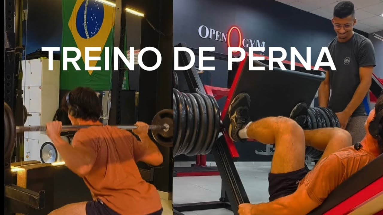TREINO DE PERNA
