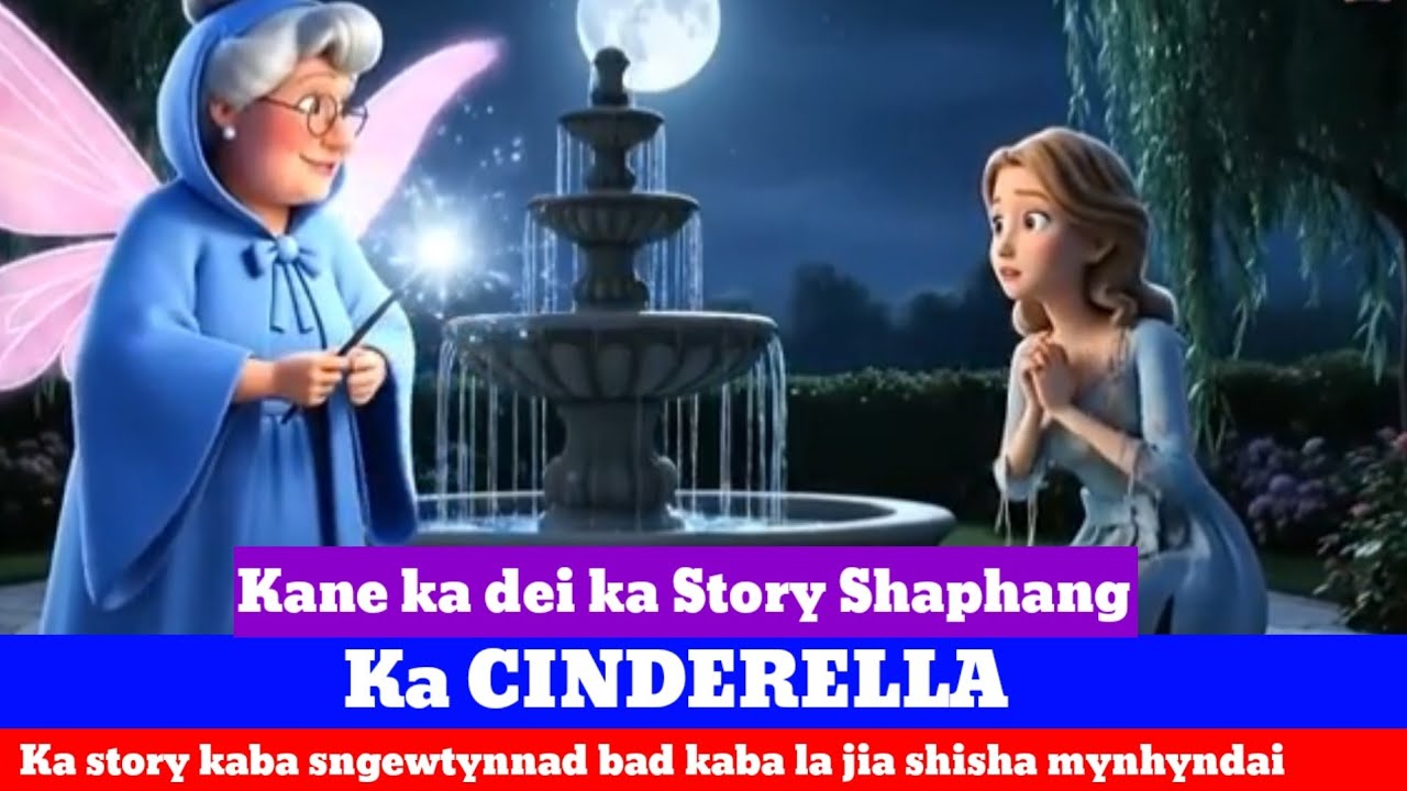 Ka Story ba Sngewsynei Shaphang ka jingim jong ka CINDERELLA | Na ka jinglong khunswet sha ka Syiem