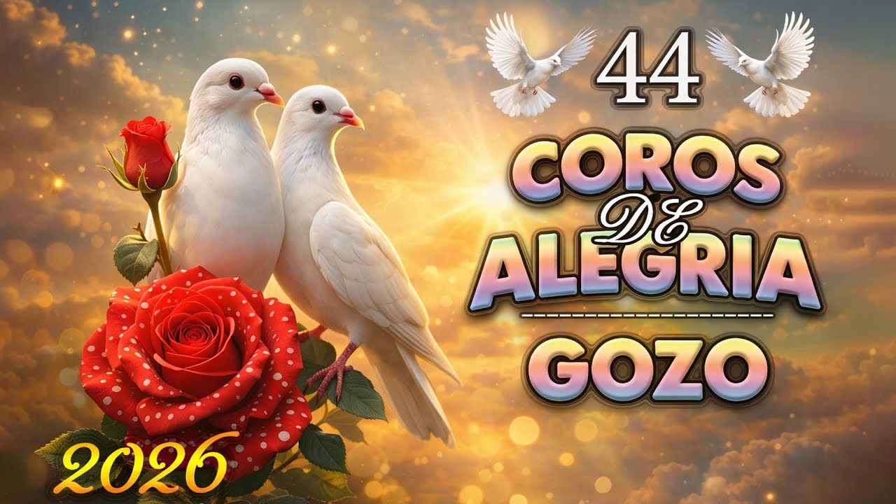 44 COROS DE ALEGRÍA Y GOZO 🕊️✨ | MIX PENTECOSTAL 2026