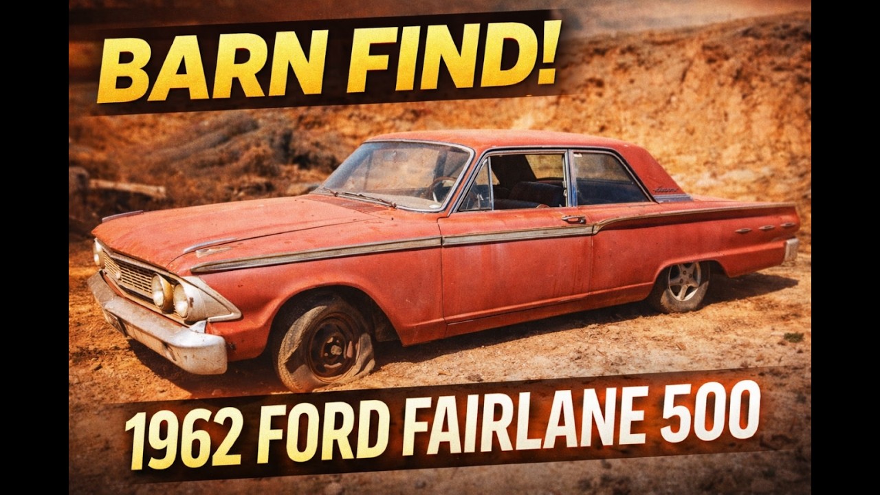 Barn Find 1962 Ford Fairlane 500  #BarnFind #1962Ford #ClassicCars #foryou