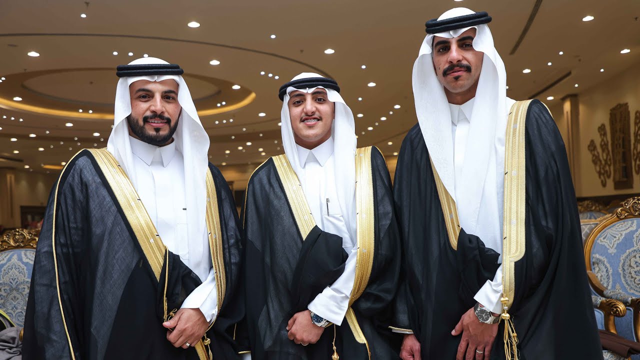 زواج نواف و عبدالله و تركي الفهيدي الحربي