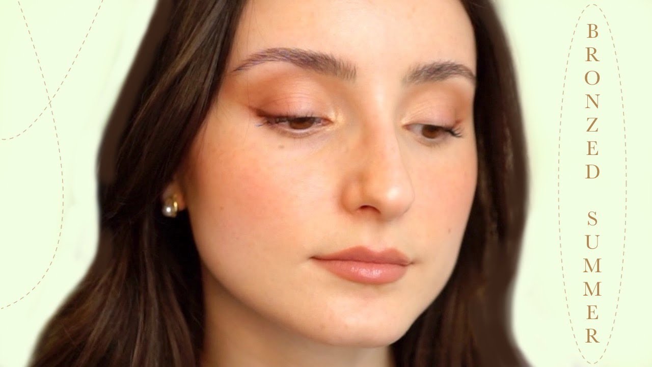 BRONZED SUMMER MAKEUP | WARM EVERYDAY SOFT GLAM ✨