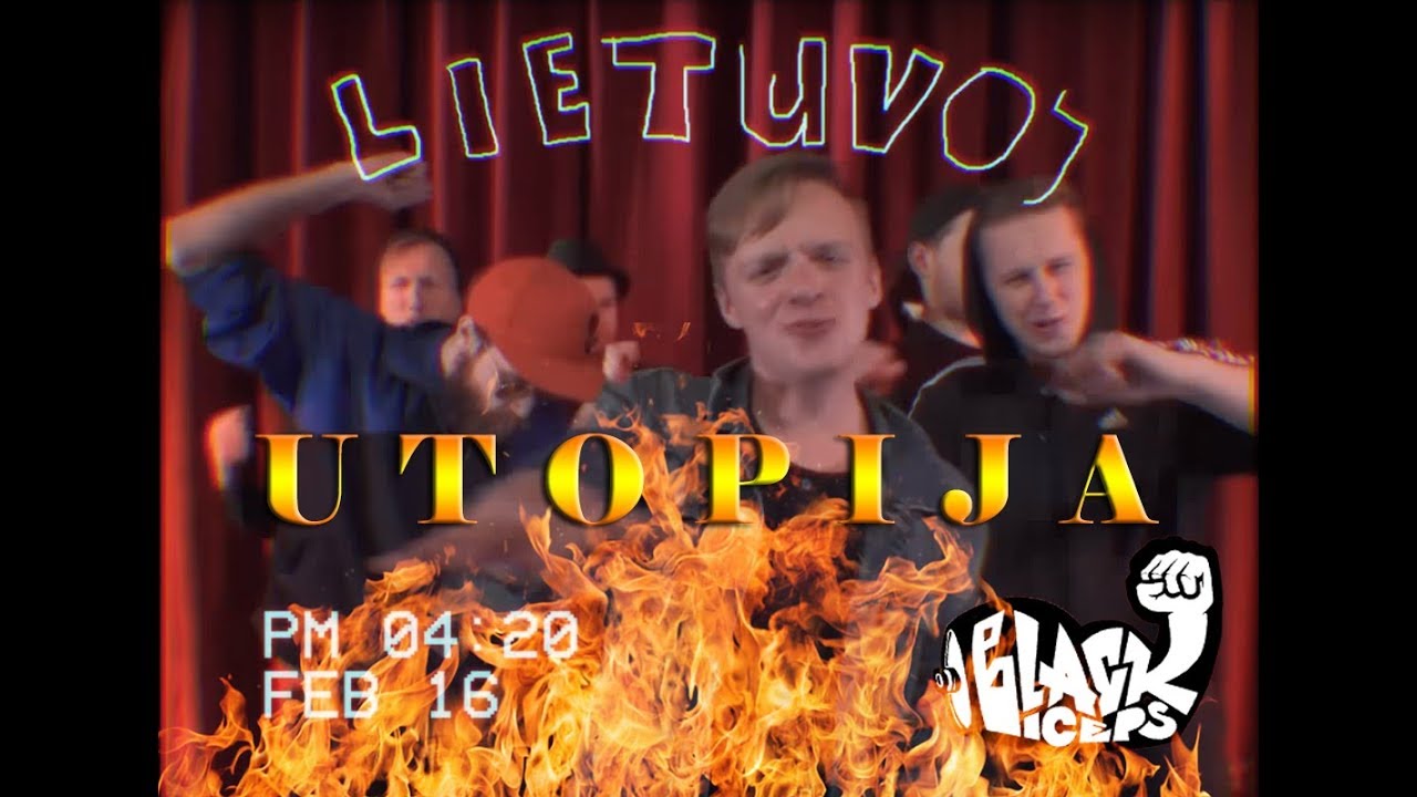 Black Biceps - Utopija *Lietuvoj* (Official Lyrics Video)