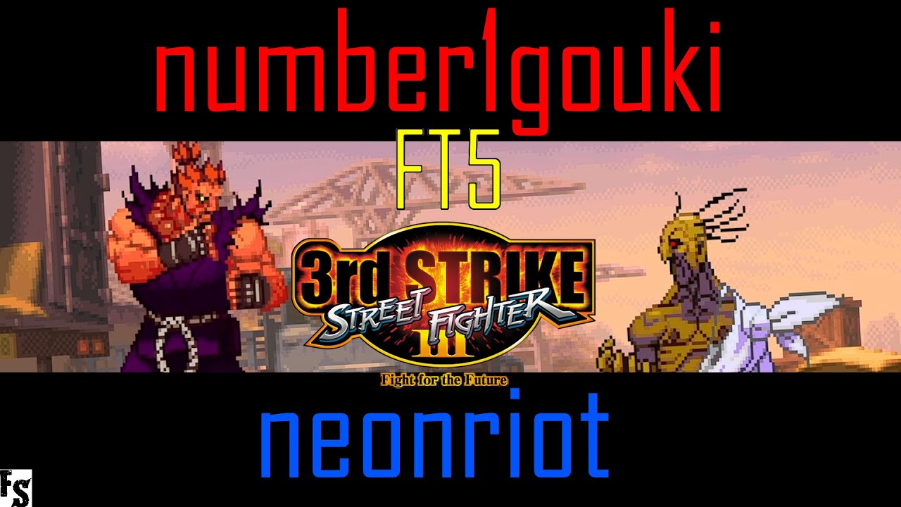 Street Fighter III: Third Strike - number1gouki [Gouki] vs neonriot [Oro] (Fightcade FT5)