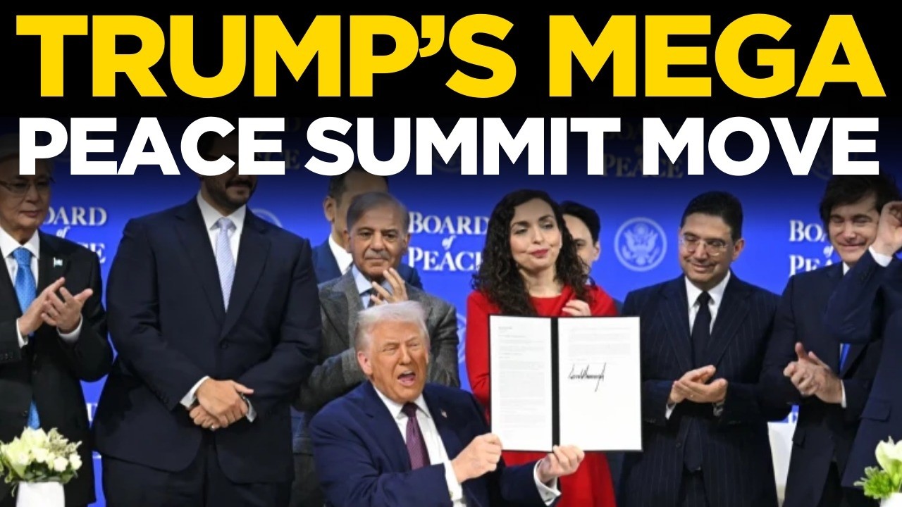 Donald Trump LIVE | President Trump's Bold Move for International Stability | Peace Summit 2026 LIVE