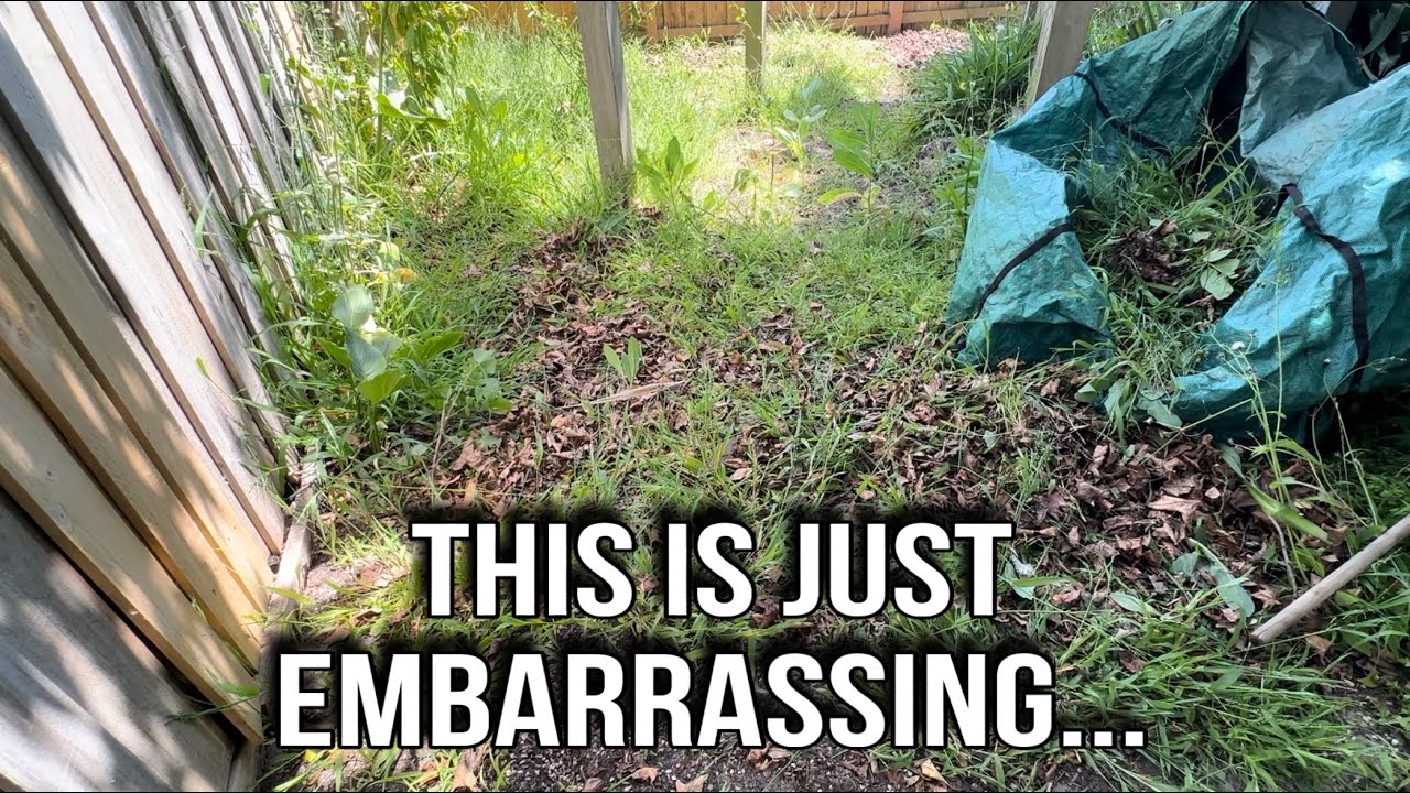 This was HORRIBLE! I Hate WEEDING but yet So Satisfying i was told...