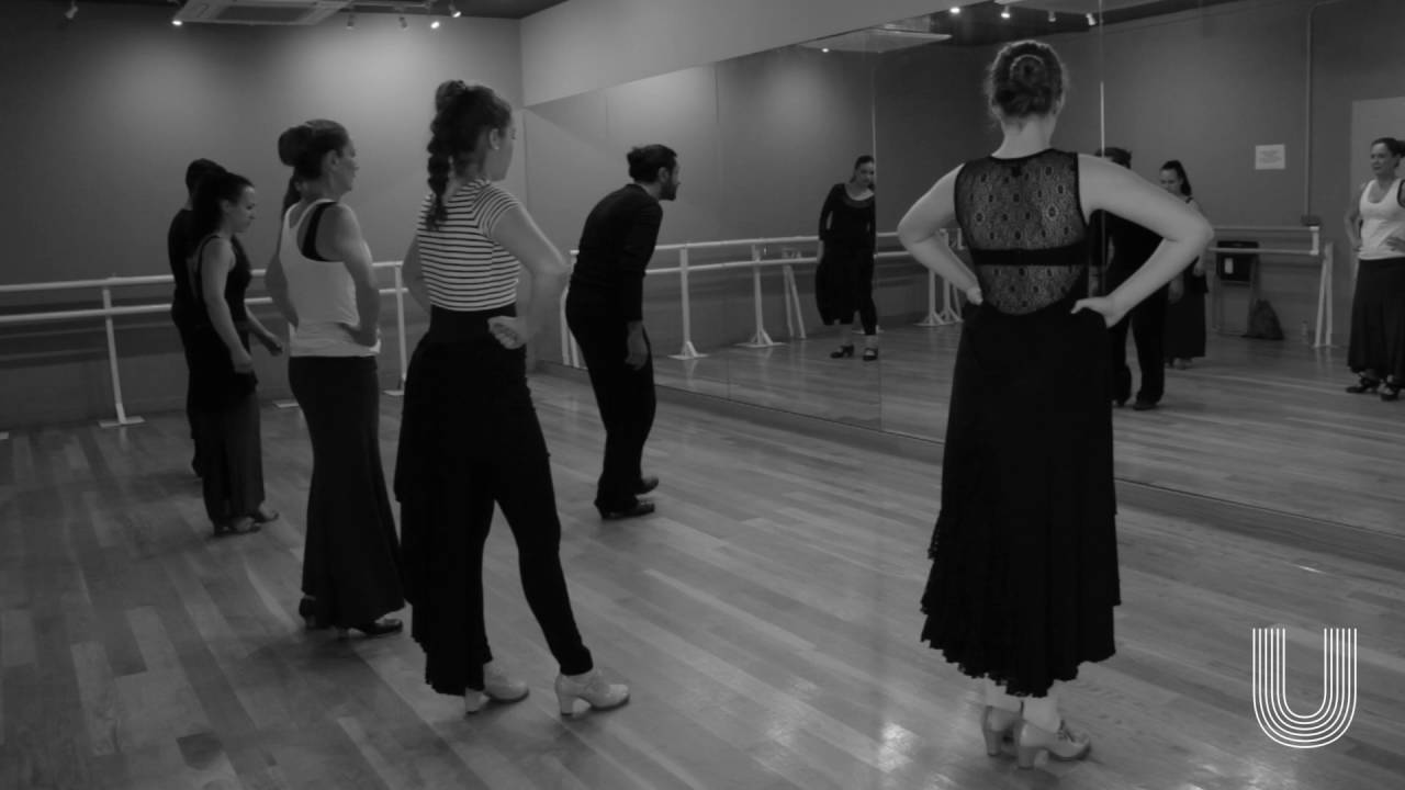 Clase magistral de Rafael Amargo en UFlamenco