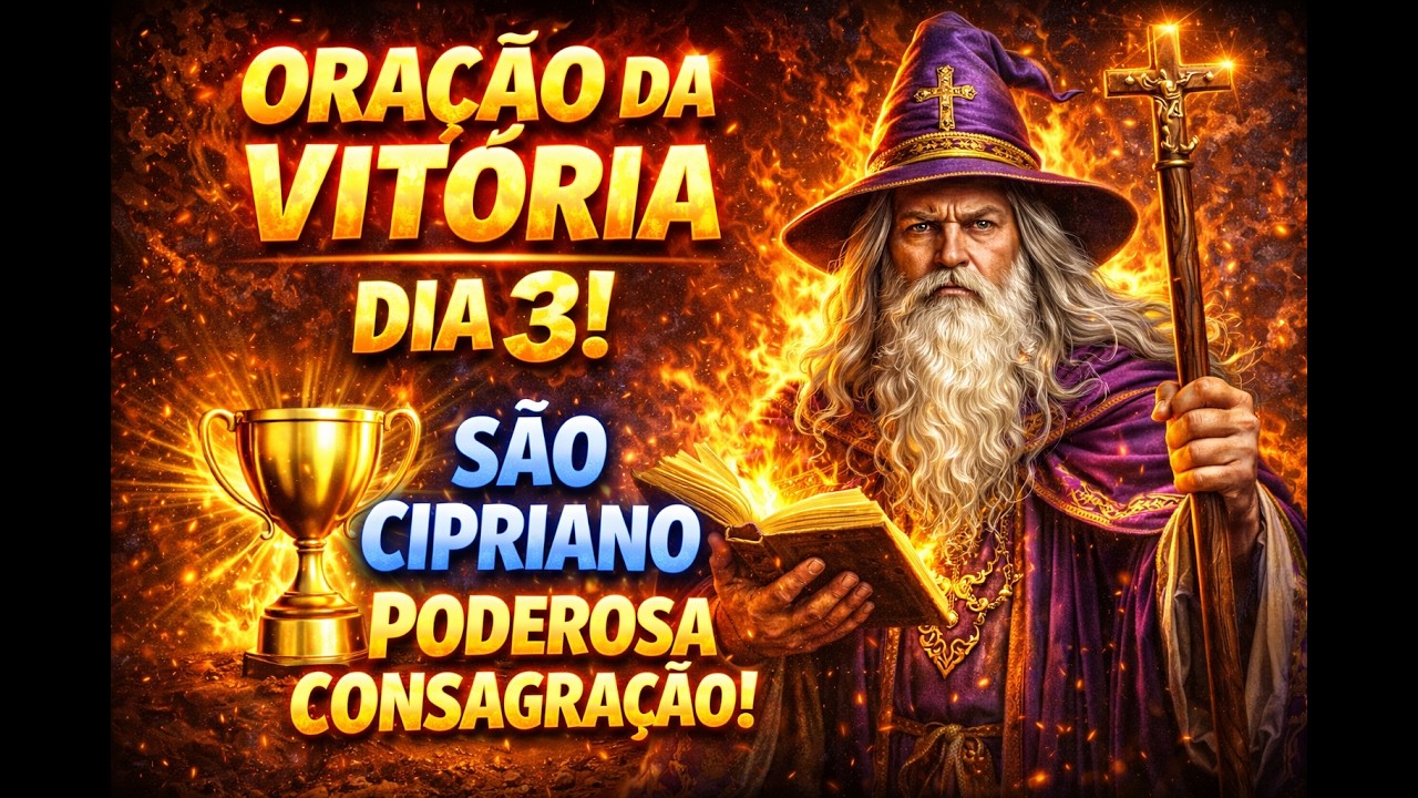 O Decreto da Vitória: Dia 3 da Jornada com São Cipriano
