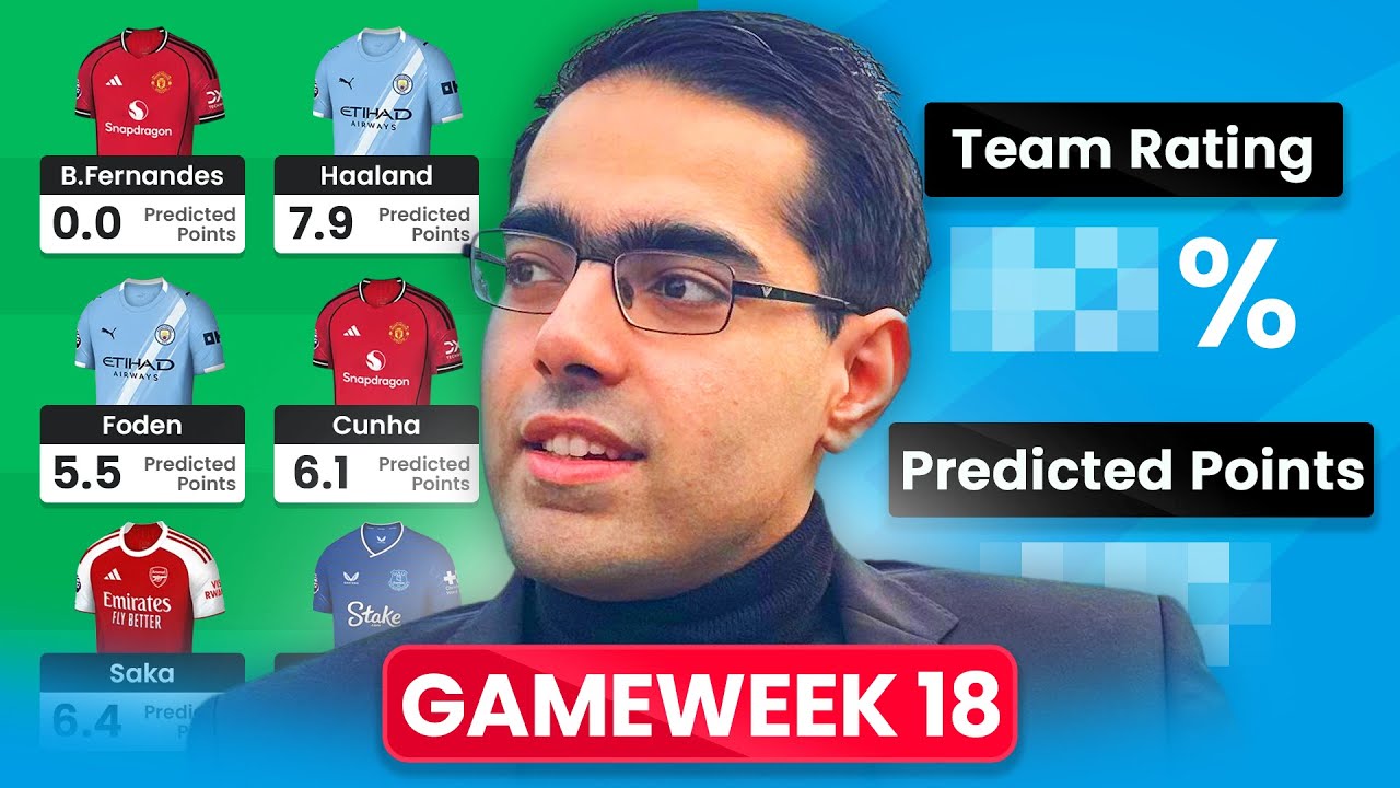 BEST BRUNO REPLACEMENTS | 33k RANK! | BigManBakar's Gameweek 18 Team Reveal! | FPL 25/26