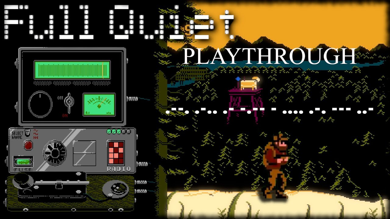 Full Quiet (Nes) Playthrough / A new old game, full of adventure and challenges. Instant classic !!