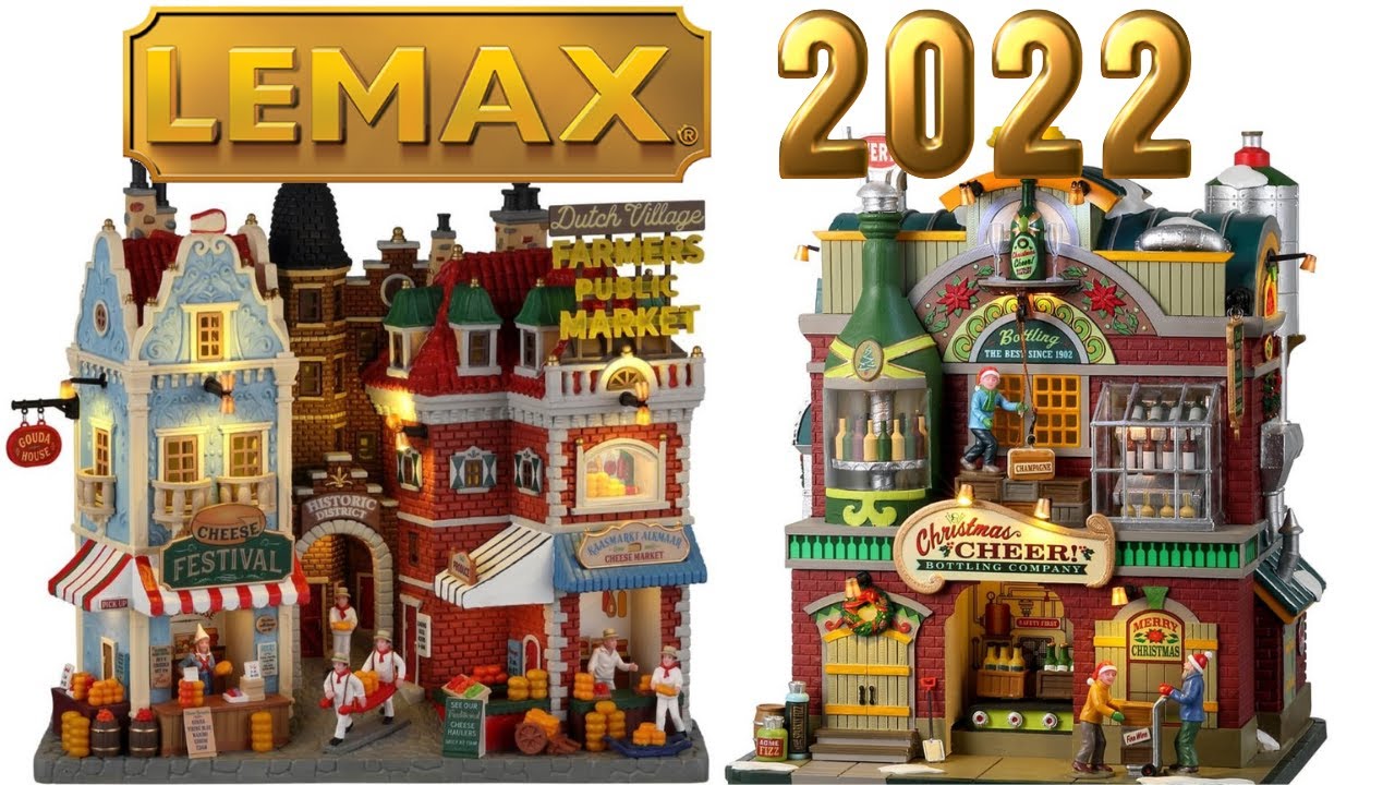 🎪BEAUTIFUL!!  2022 LEMAX CADDINGTON VILLAGE | NEW COLLECTION