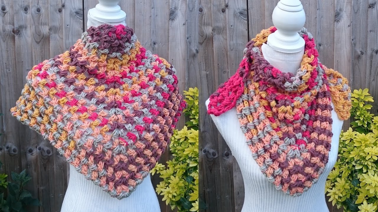 How to Crochet my Puff Stitch Shawl