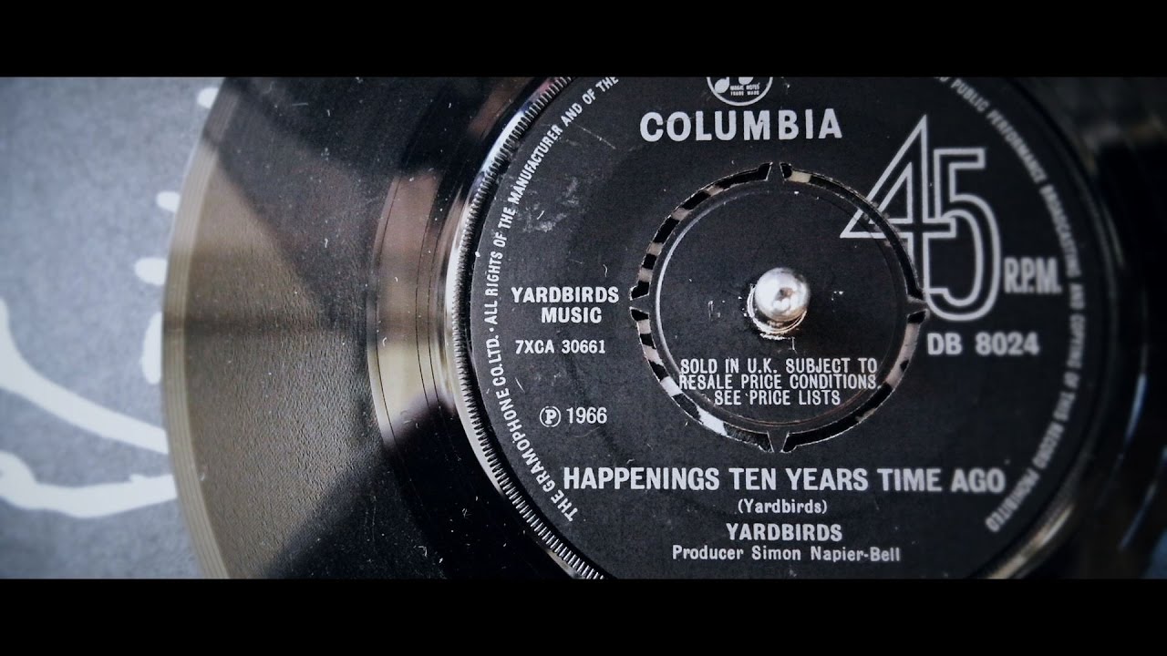 Yardbirds ‎– Happenings Ten Years Time Ago UK org