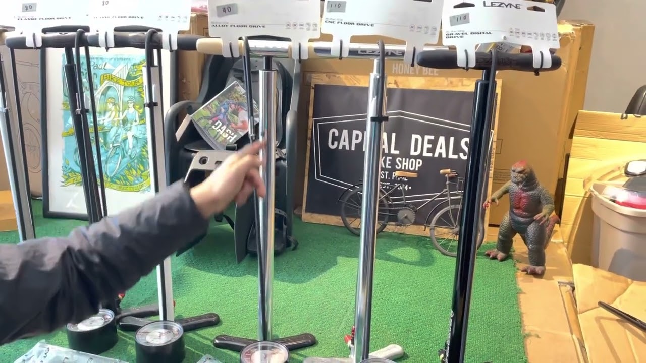 Comparing Lezyne Floor Pumps