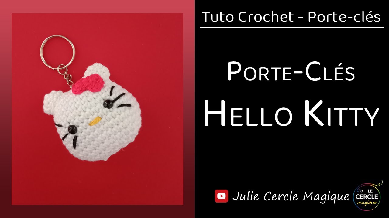 🐱Tuto porte-clés Hello Kitty - keychain🐱
