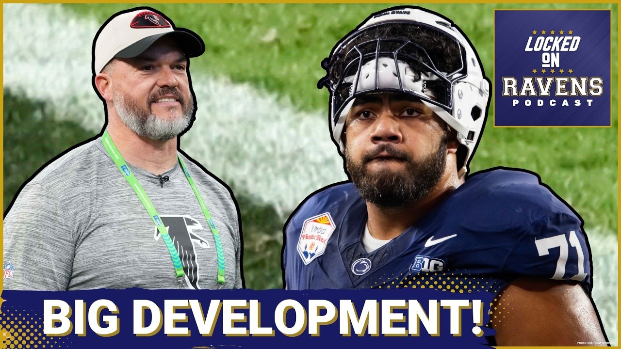 KEY Baltimore Ravens coach attends Pro Day for STAR OL, another free agent LEAVES for division rival