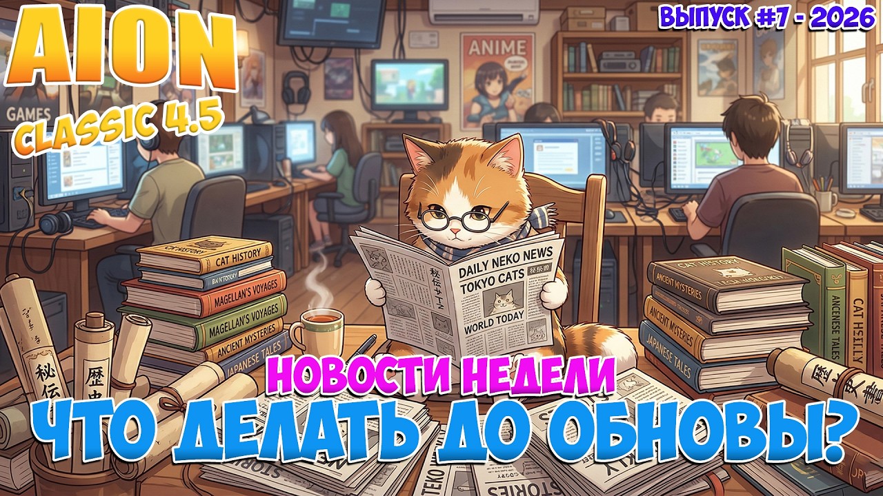 Что делать до ОБНОВЫ? &bull; Жирные Ивенты? &bull; Новости недели: Выпуск #7 - 2026! &bull; Aion Classic 4.5