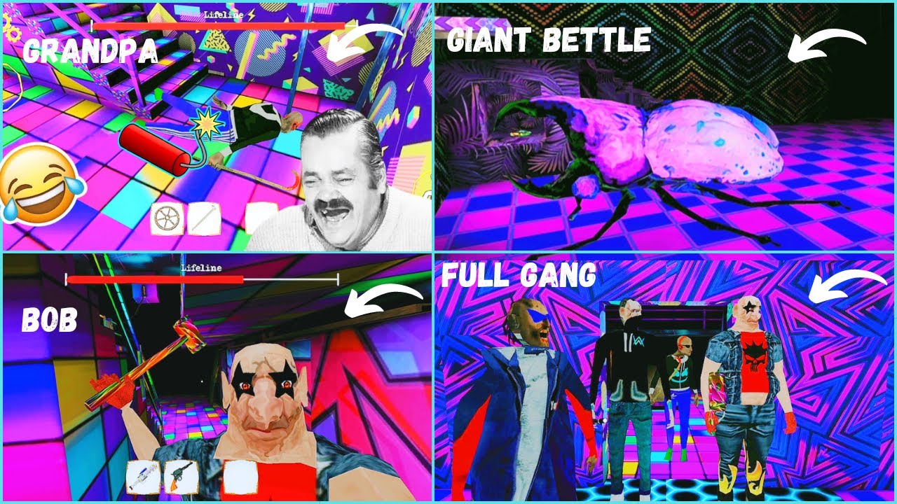 The Twins NEON MODE With Horrible Guests!