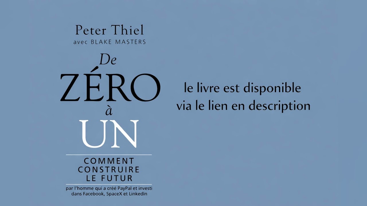 Résumé Audio : De Zero à Un
