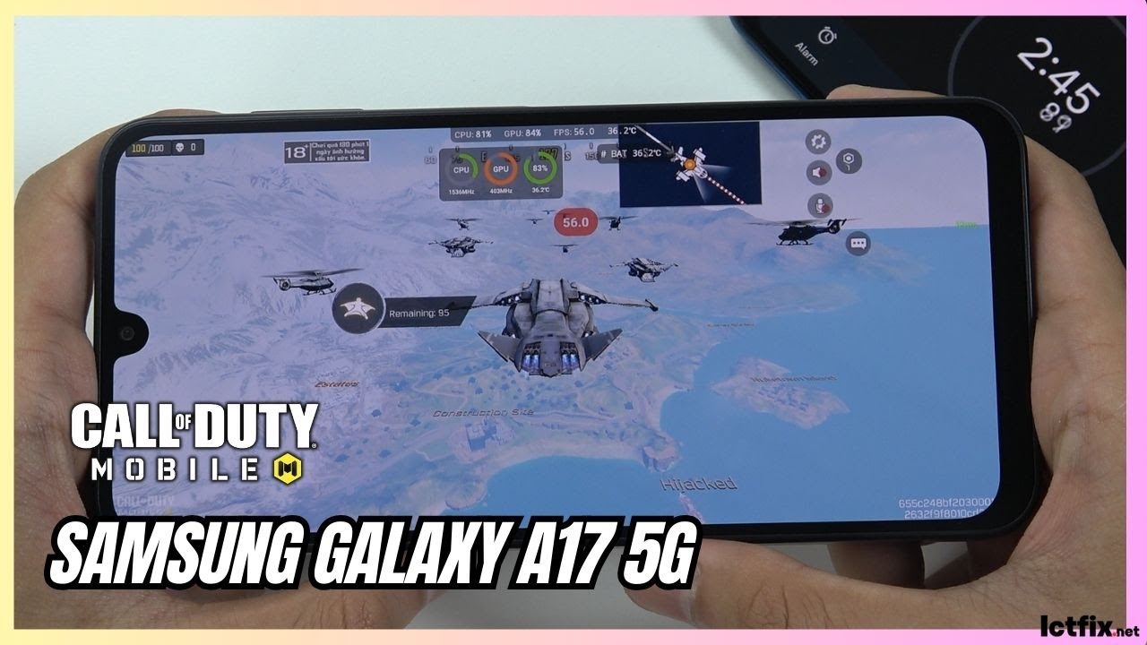 Samsung Galaxy A17 5G Call of Duty Mobile Gaming test CODM | Exynos 1330, 90Hz Display