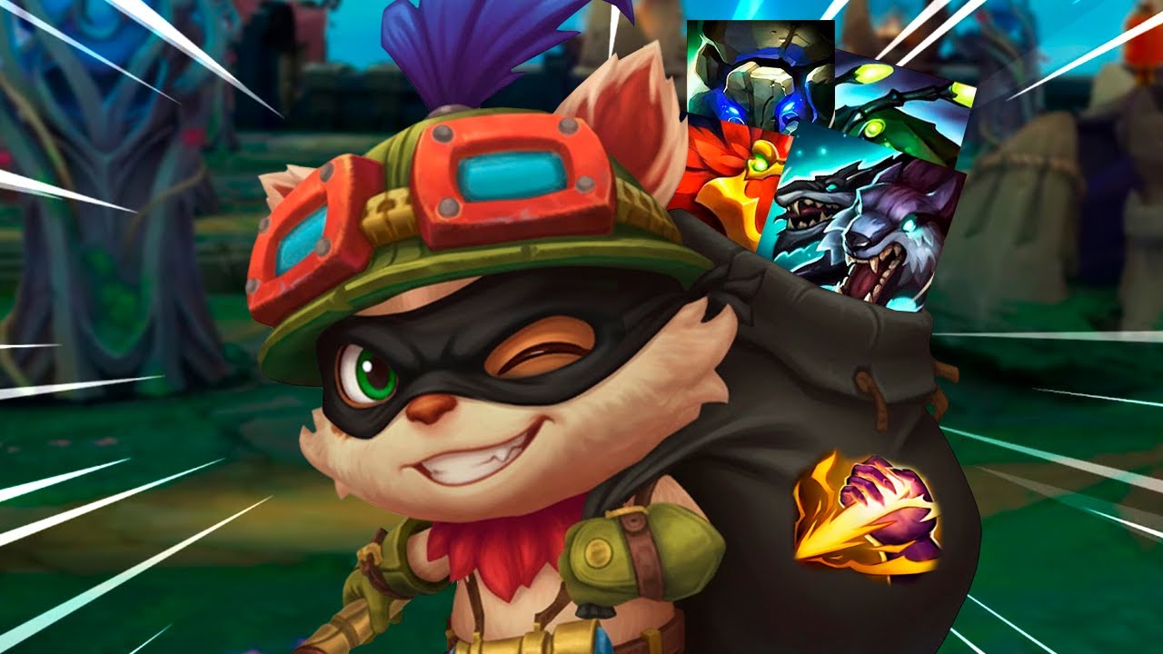 ¡LE ROBO TODO y LE SACO casi el TRIPLE de FARM! con el PODER de TEEMO JUNGLA😎