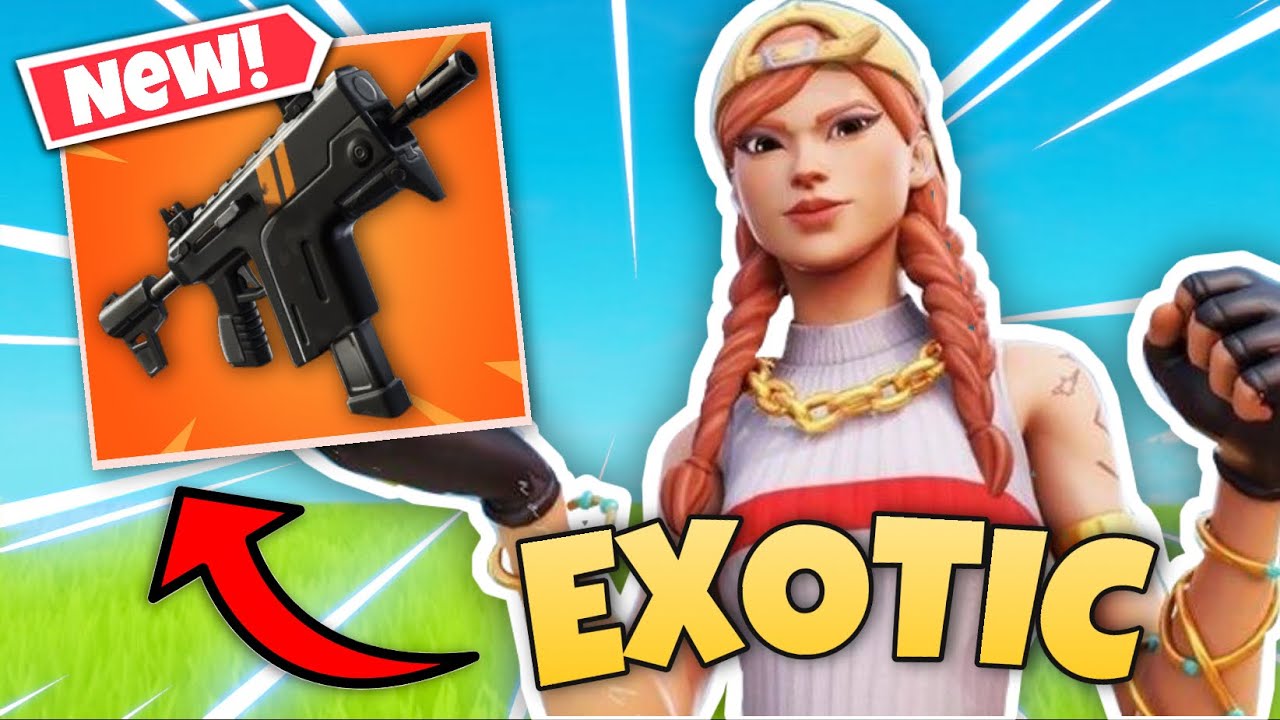 *LEAKED* EXOTIC FORTNITE WEAPONS! (Freeze Gun, Run Gun + More!)