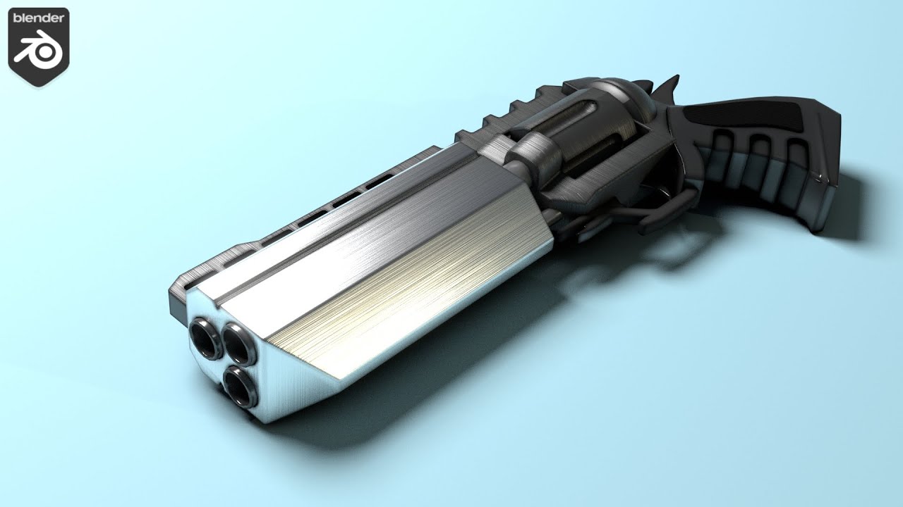 Brushed Metal in Blender - Procedural Texture