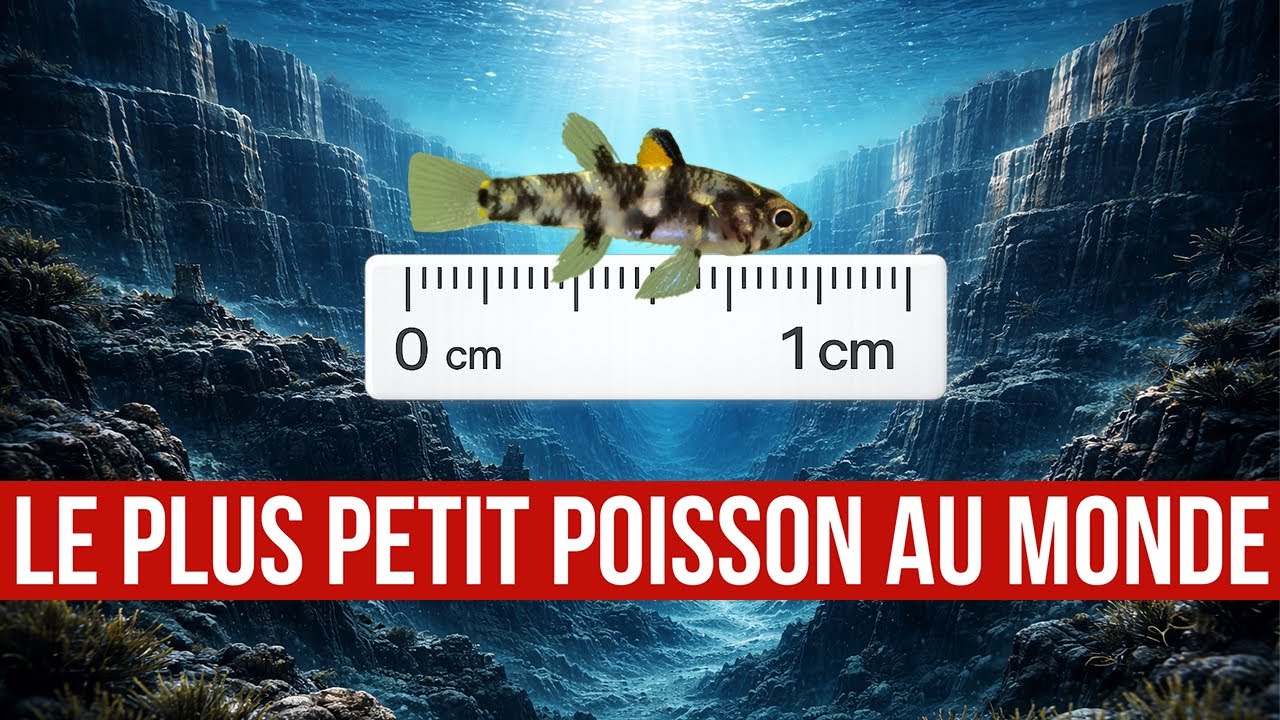 J’ai trouvé le poisson le plus minuscule de la planète… - FLORE-AQUATIQUE