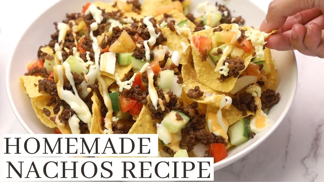 HOMEMADE NACHOS RECIPE - Paano Gumagawa ng MASARAP na NACHOS?