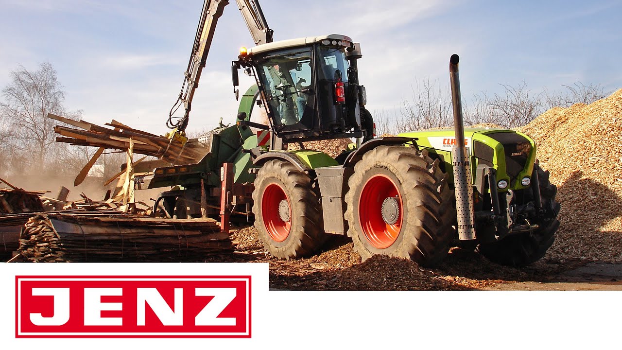 JENZ HEM 581 Z + Claas Xerion 3800