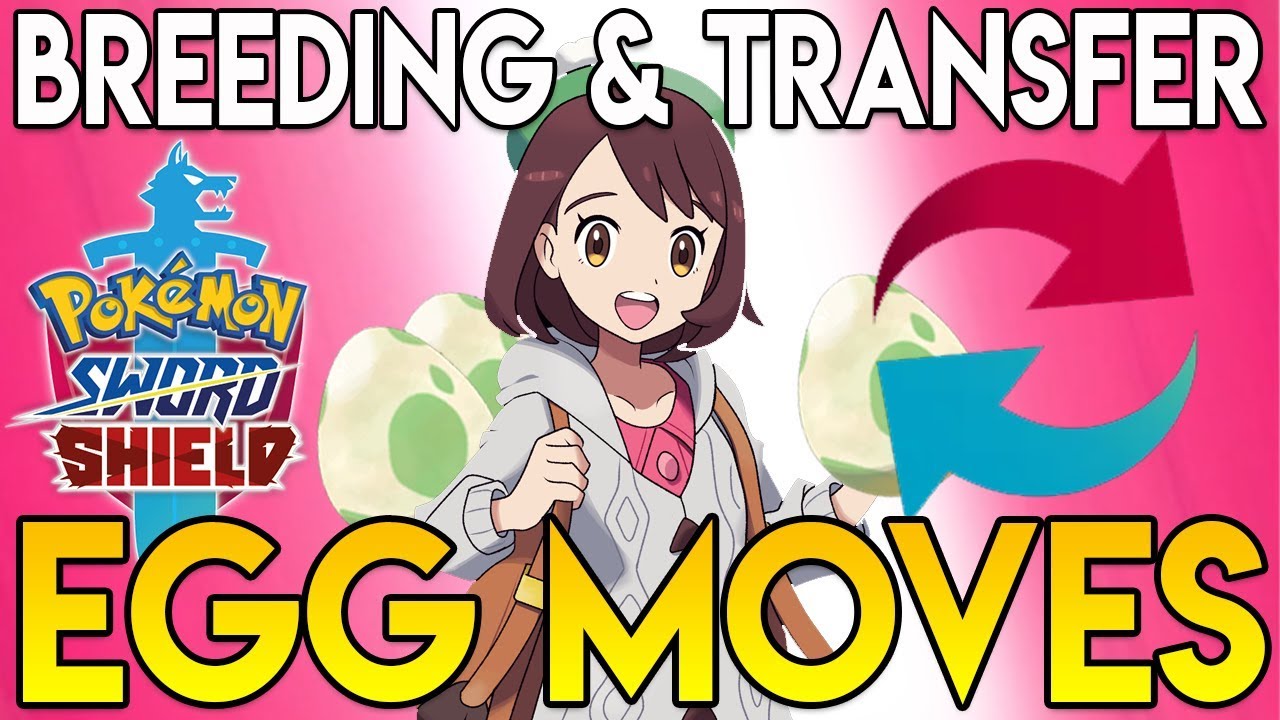 How to BREED and TRANSFER EGG MOVES - Pokemon Sword and Shield