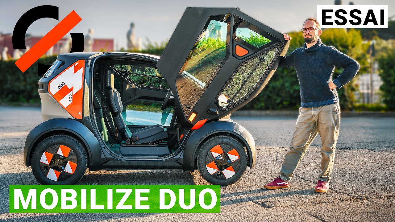 Essai Mobilize Duo : le Renault Twizy 2.0 ennemi de la Citroën Ami ?!