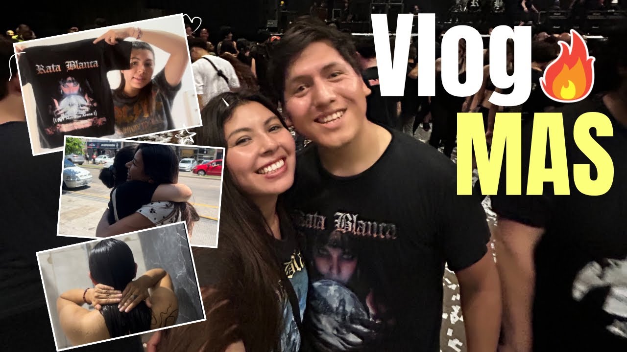 Vlogmas Dia 1 : SALIDA DE AMIGAS, recital de Rata Blanca, HAUL & mi nueva rutina de cabello 🤍