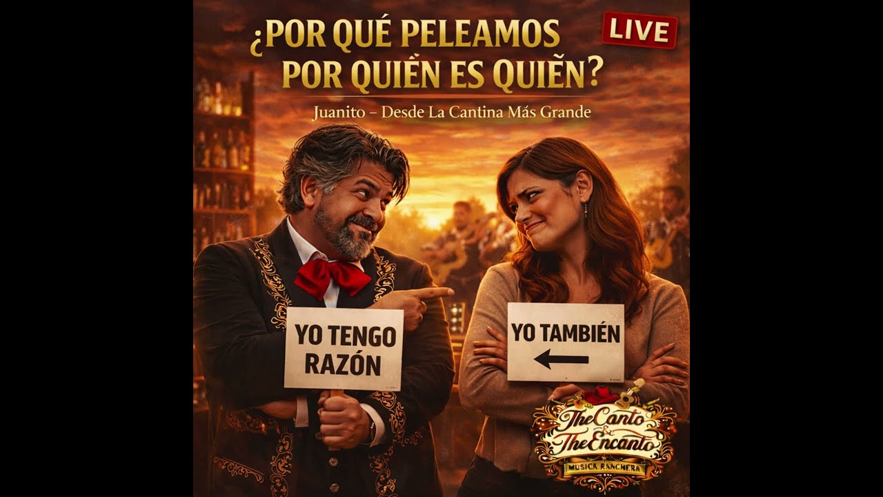 ¿POR QUÉ PELEAMOS POR QUIÉN ES QUIÉN? (LIVE) | Juanito – Desde La Cantina Más Grande