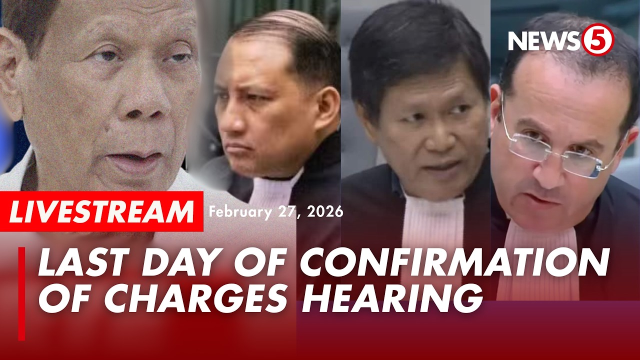 LIVE | Duterte sa ICC: Day 4 of confirmation of charges hearing vs. ex-pres. Rodrigo Duterte