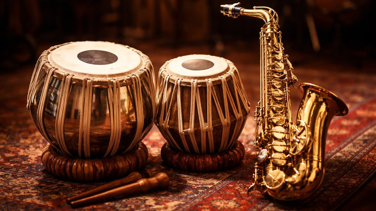 What Happens When Saxophone Meets Tabla Beats 🎷🥁 | A Soulful Fusion