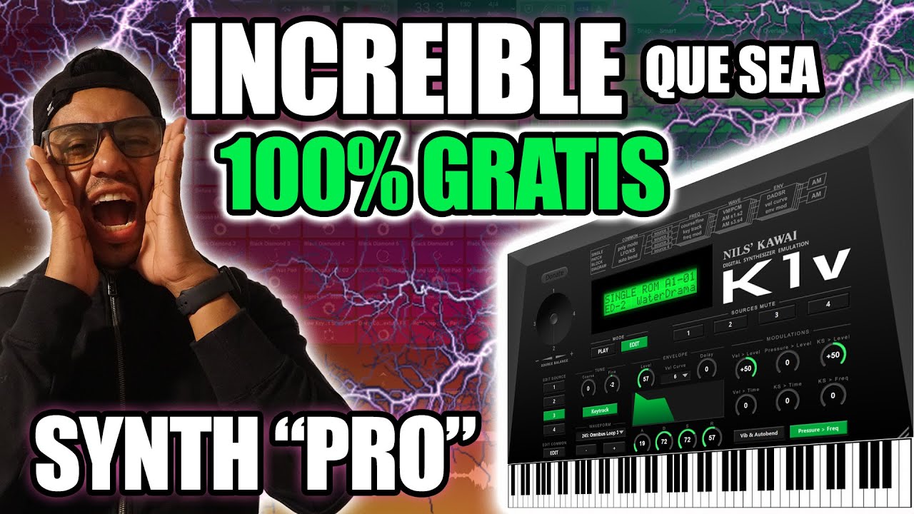 🤪Incre&iacute;ble: [VST GRATUITO] Sintetizador PROFESIONAL k1v +1000 presets (Mac y Pc) | Plugin Gratis