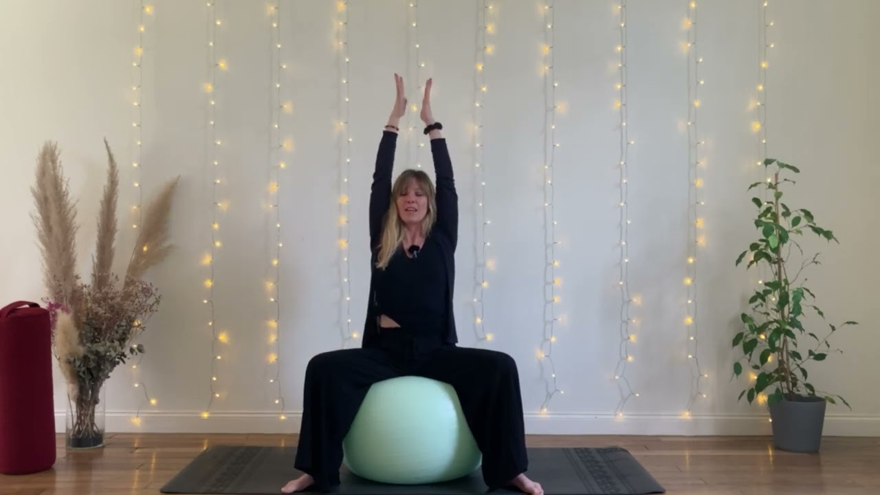 Yoga prénatal avec Ballon