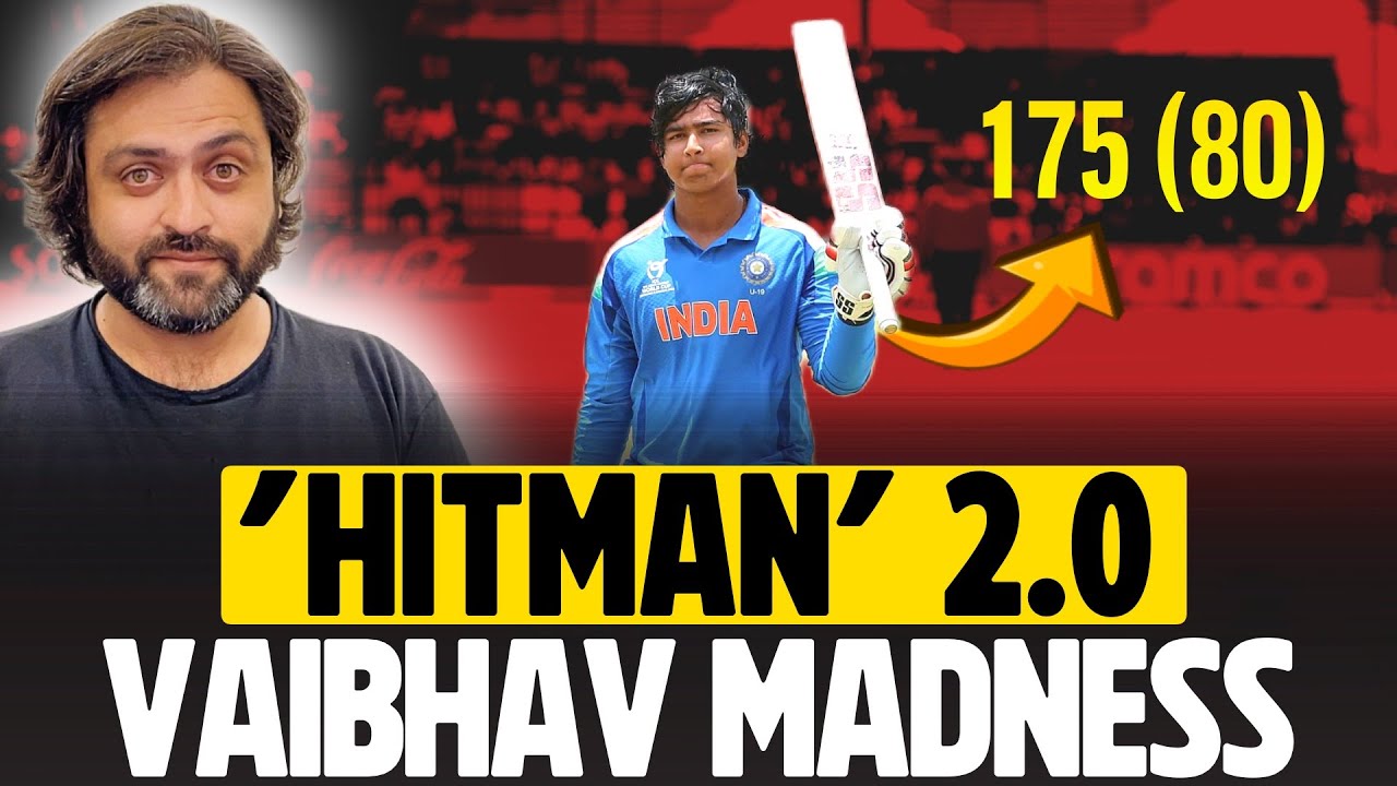 🔥 🚀 Vaibhav Sooryavanshi MADNESS 175 off 80 in U19 World Cup Final | India U19 vs England U19