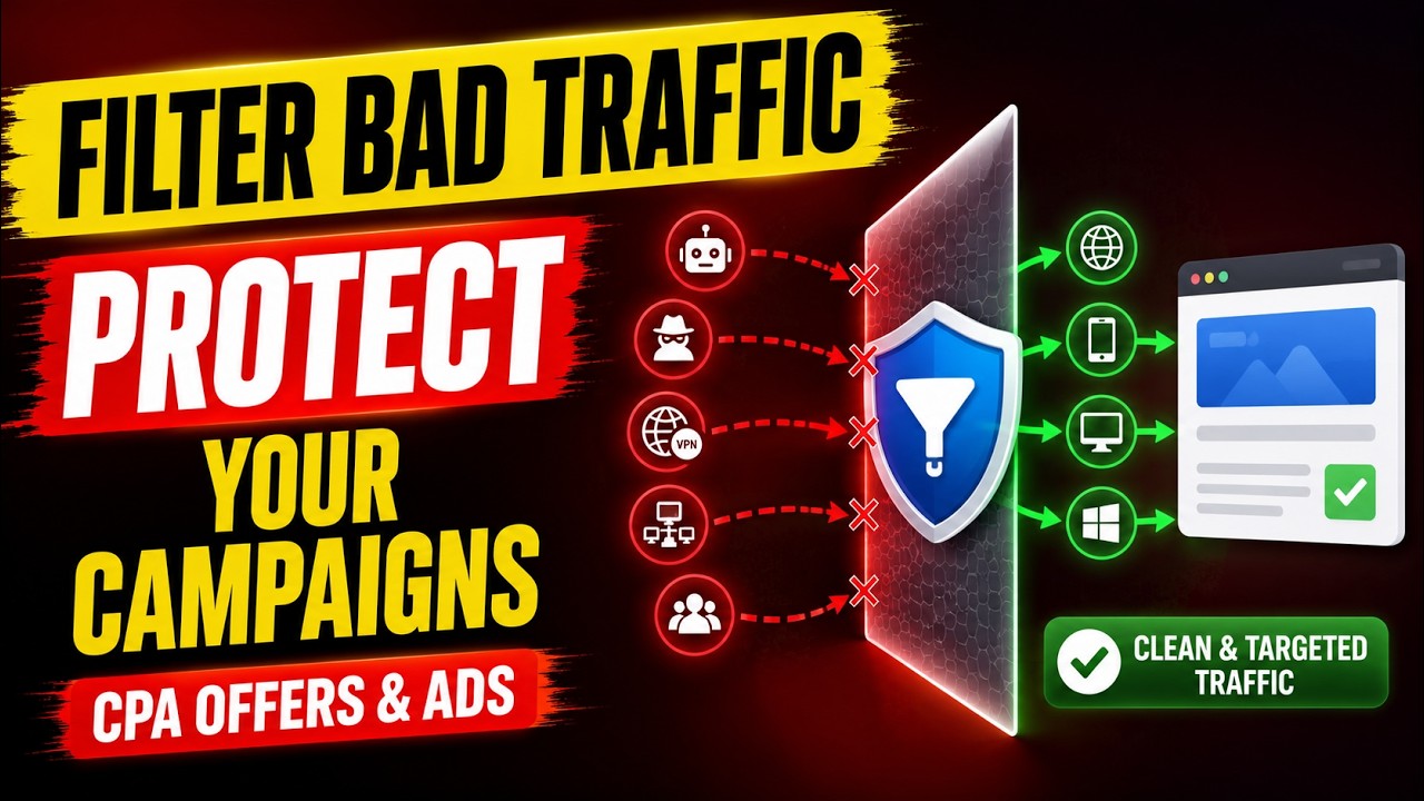 Filter Bad Traffic & Protect Your CPA Campaigns