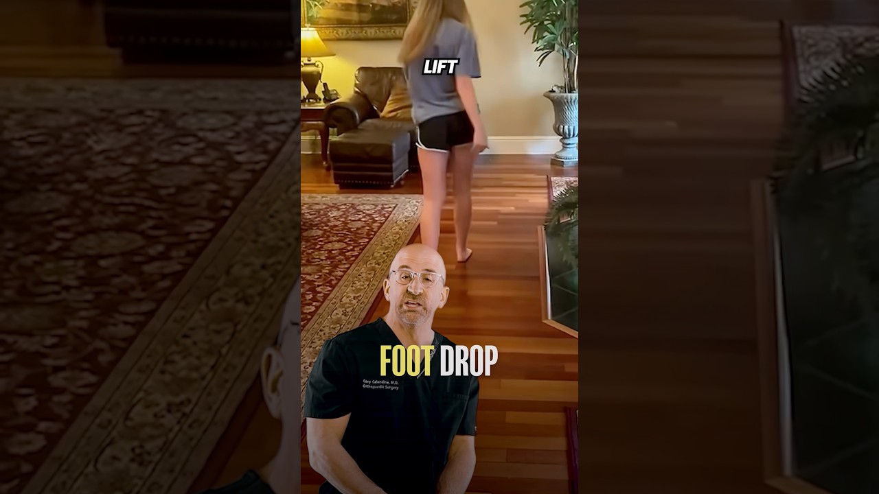 Discover The Most Common Causes of Foot Drop ⬇️