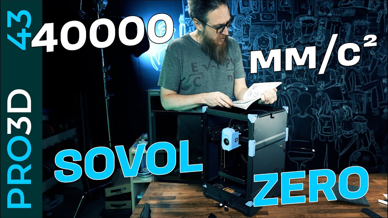 Sovol Zero: Маленький гигант или гигантский малыш? Быстрый 3D принтер не для всех